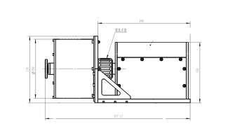 Тепловизионные линзы Кассегрена 275 мм f/2,0 LWIR для охлаждаемого детектора